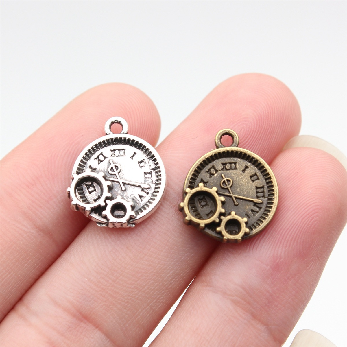 Vintage Fashion Nova - WYSIWYG 10pcs 16x14mm 2 색 골동품