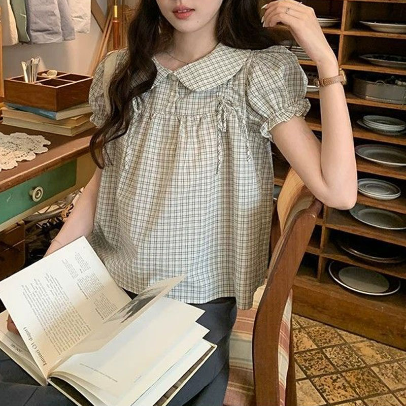 Vintage Fashion Dolls - 여성 의류 프레피 스타일 인형 칼라