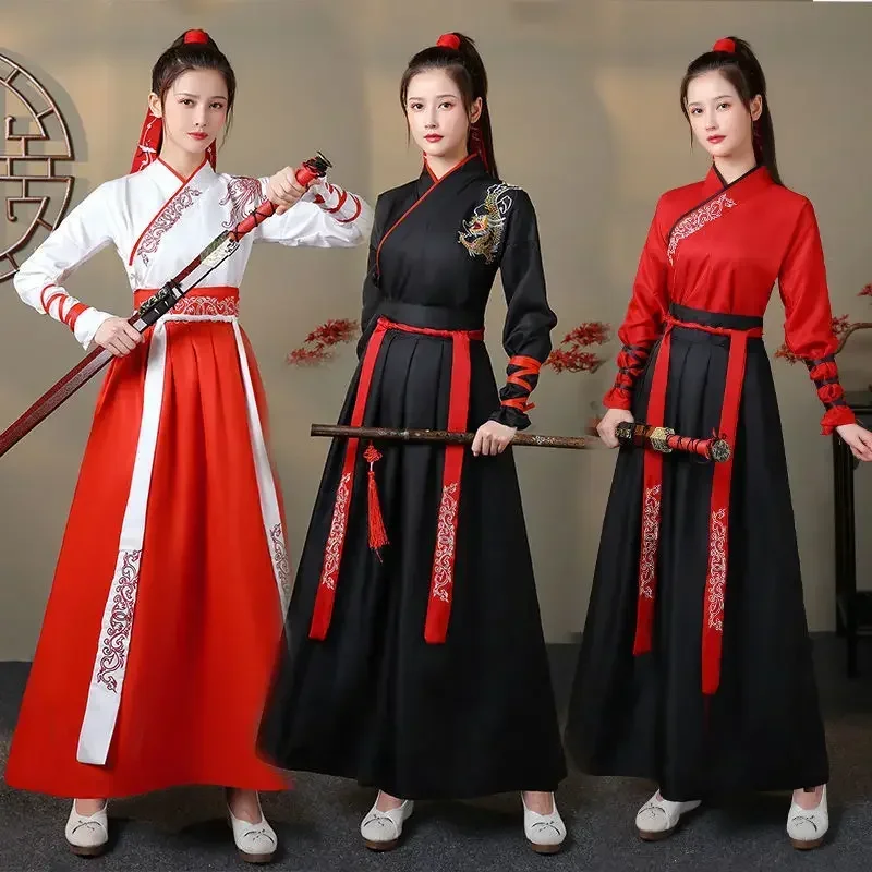 Vintage Fashion Pieces - 현대 Hanfu 여성 탑 스커트 2