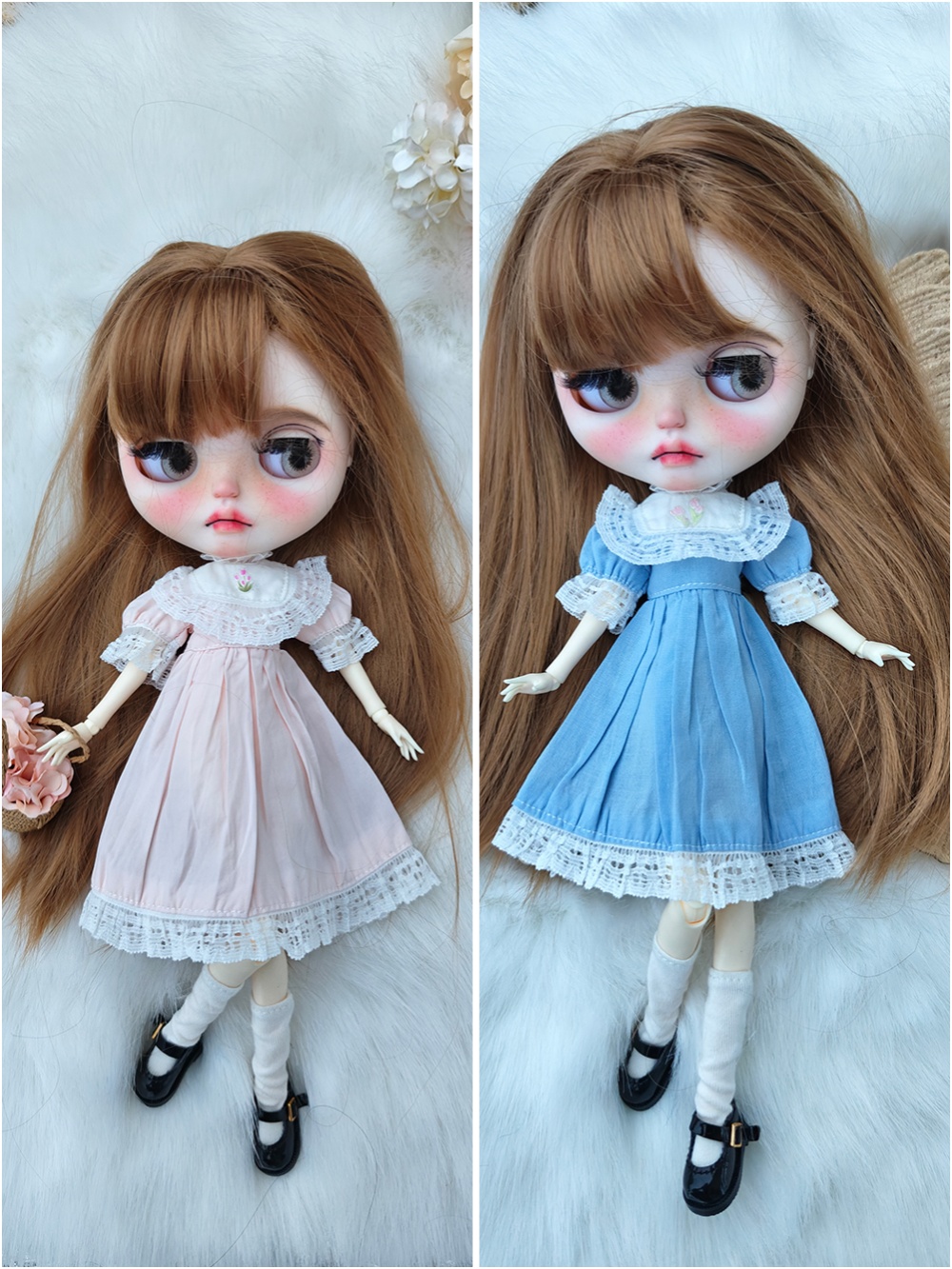 Vintage Fashion Dolls - 블라이스 인형 옷 빈티지 다양한 색상