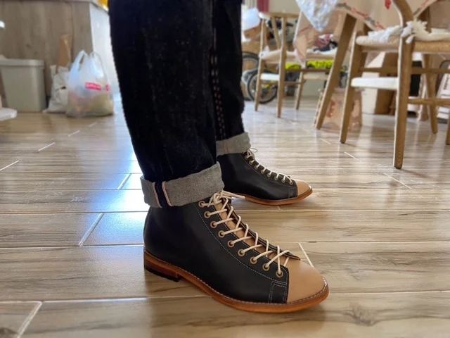 Vintage Fashion For Mens - 하이 툴링 부츠 남성용 Goodyear-Welted 빈티지