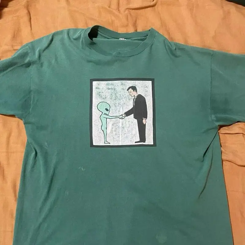 90년대 헬멧 밴드 티셔츠 Alien Faded Dis - Band Tee Faded 90S 리뷰 및 가격
