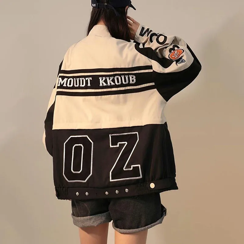 미국 빈티지 여성 대표팀 봄버 재킷, 다목적 캐주얼 블 - Varsity Jacket Wool 리뷰 및 가격