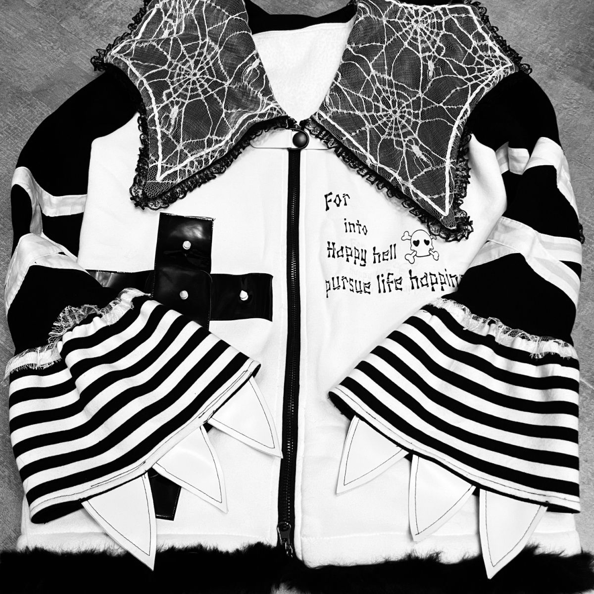 Y2K 가을 겨울 서브컬쳐 빈티지 핫걸 코트 여성 하라 - Vintage Fashion Pieces 리뷰 및 가격