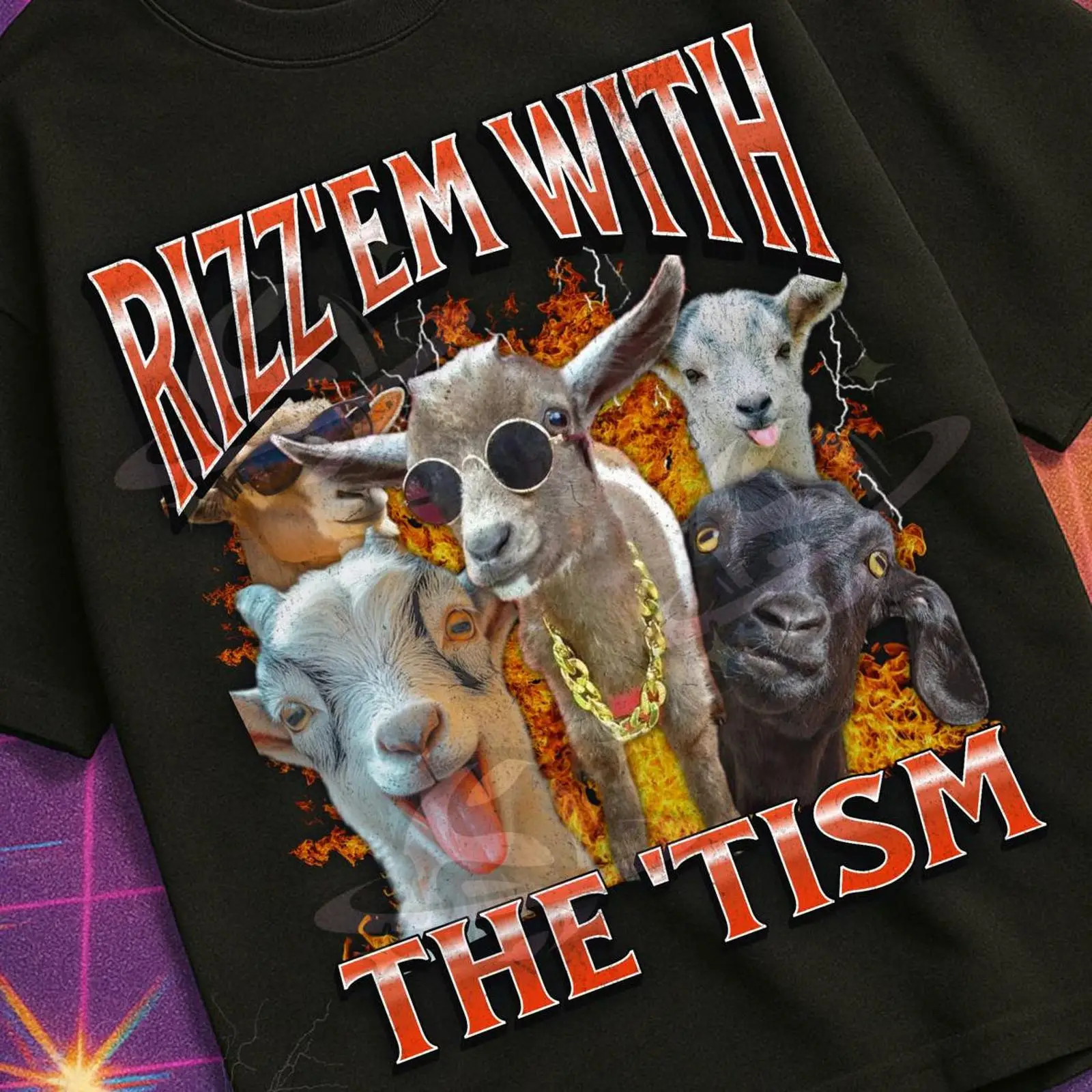 Rizz 'Em With The 'Tism Funny  - Vintage Fashion Gen Z 리뷰 및 가격