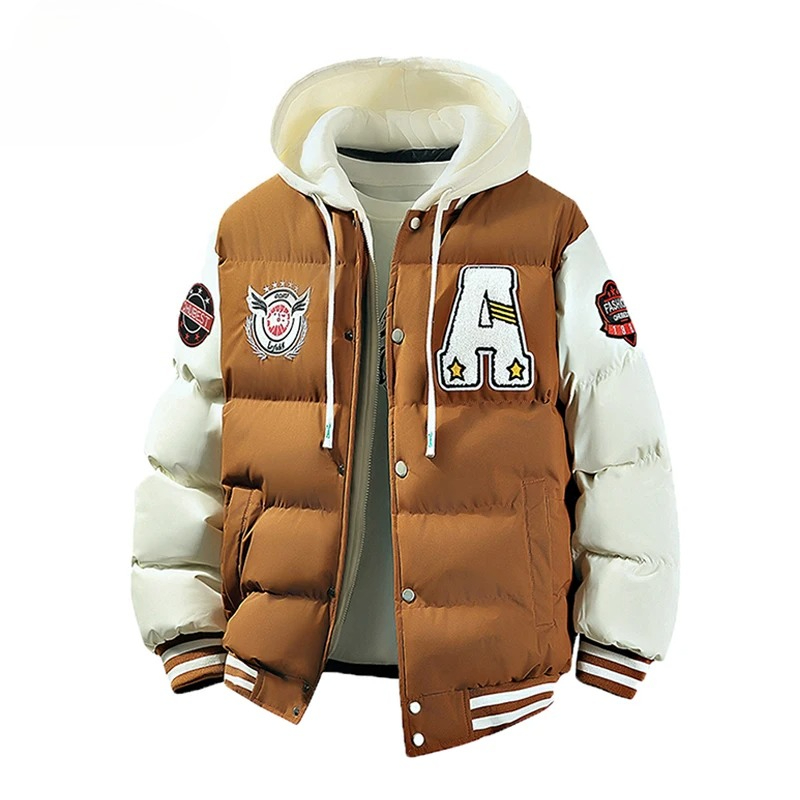 플러스 6XL 겨울 남성용 아웃도어 방풍 따뜻한 여행  - Varsity Jacket Wool 리뷰 및 가격