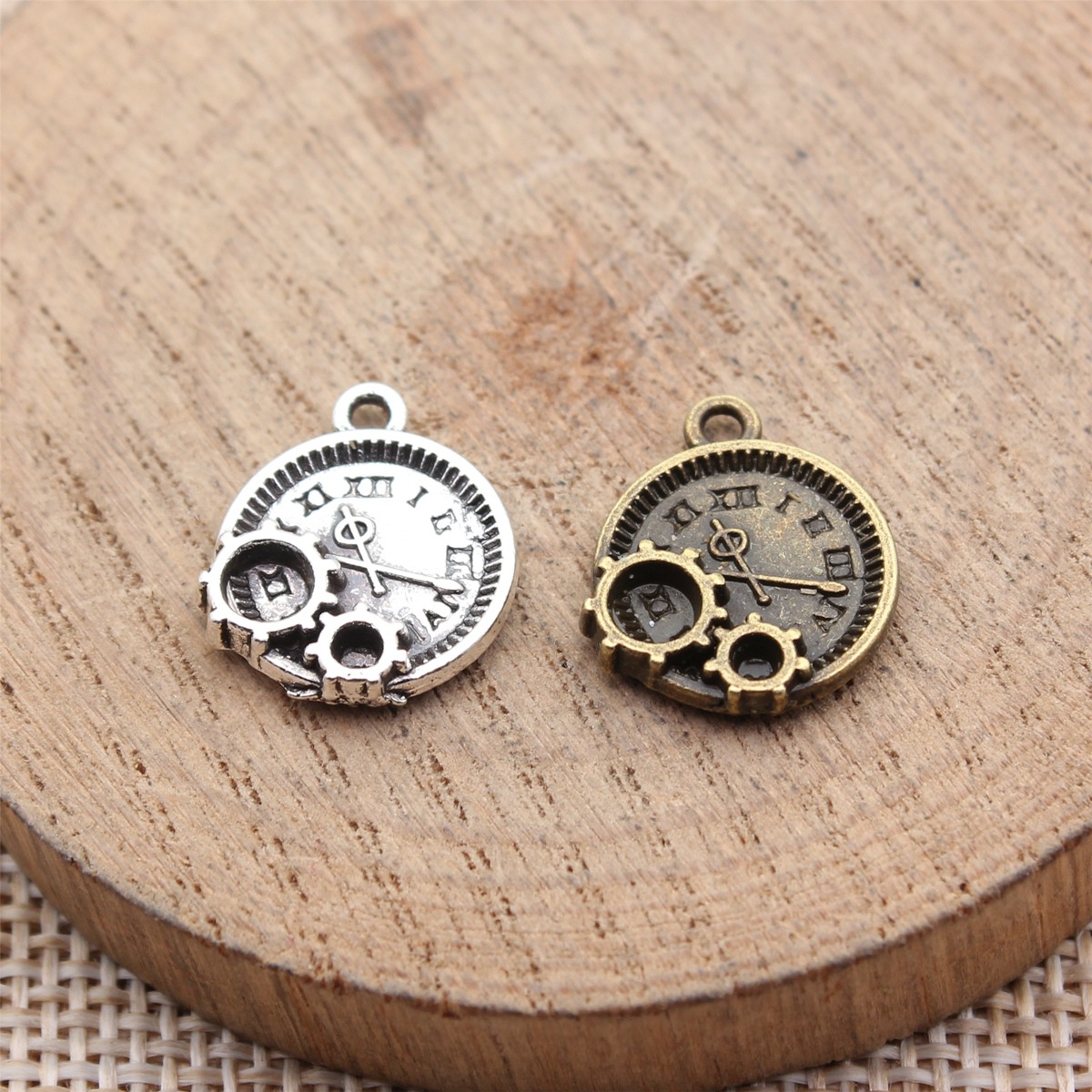 WYSIWYG 10pcs 16x14mm 2 색 골동품  - Vintage Fashion Nova 리뷰 및 가격