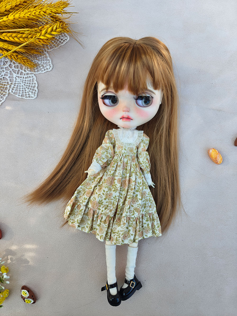 새로운 브라이스 인형 옷 빈티지 귀여운 드레스 브라이스 - Vintage Fashion Dolls 리뷰 및 가격