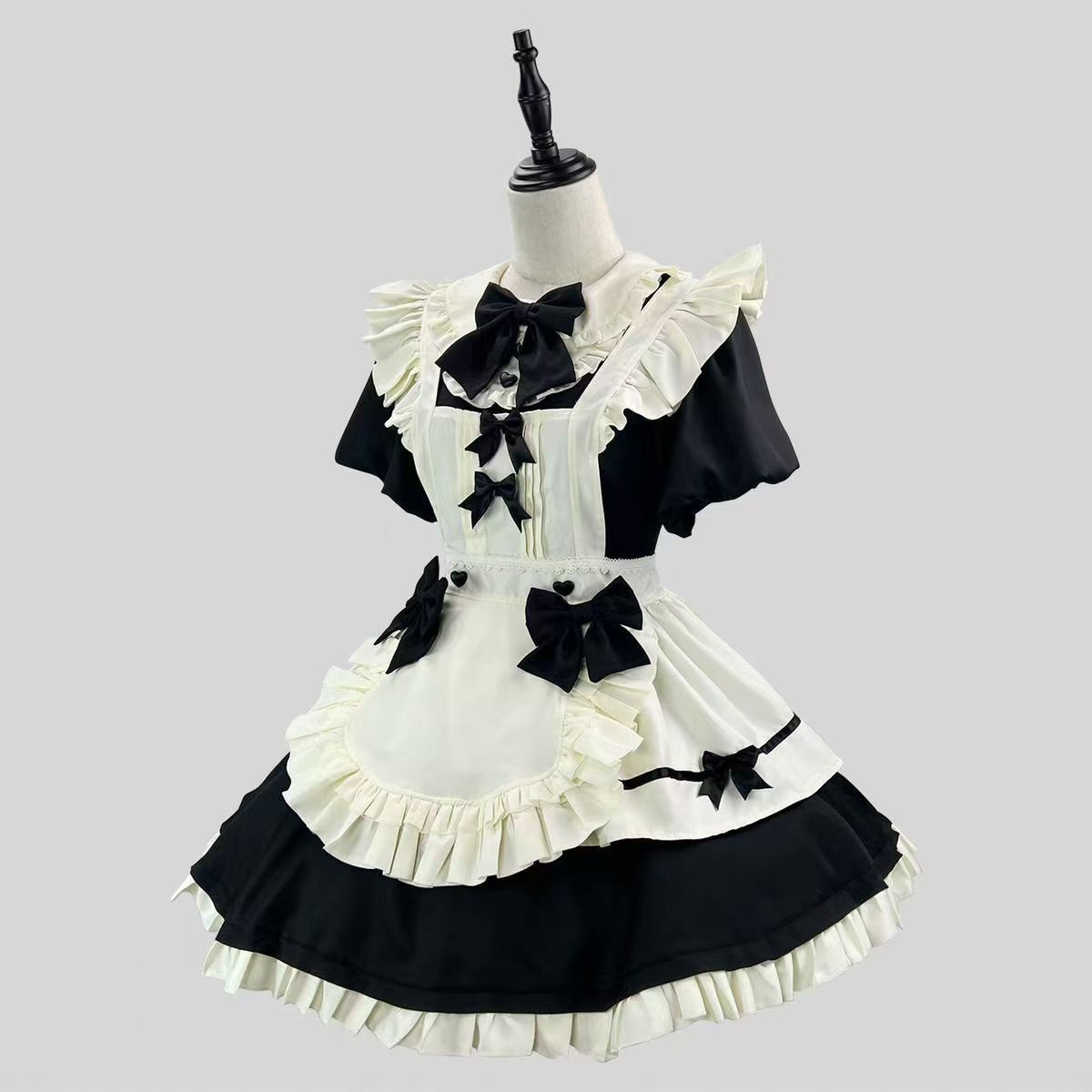 가을 일본 귀여운 로리타 메이드 스타일 달콤한 투피스  - Vintage Fashion Dolls 리뷰 및 가격