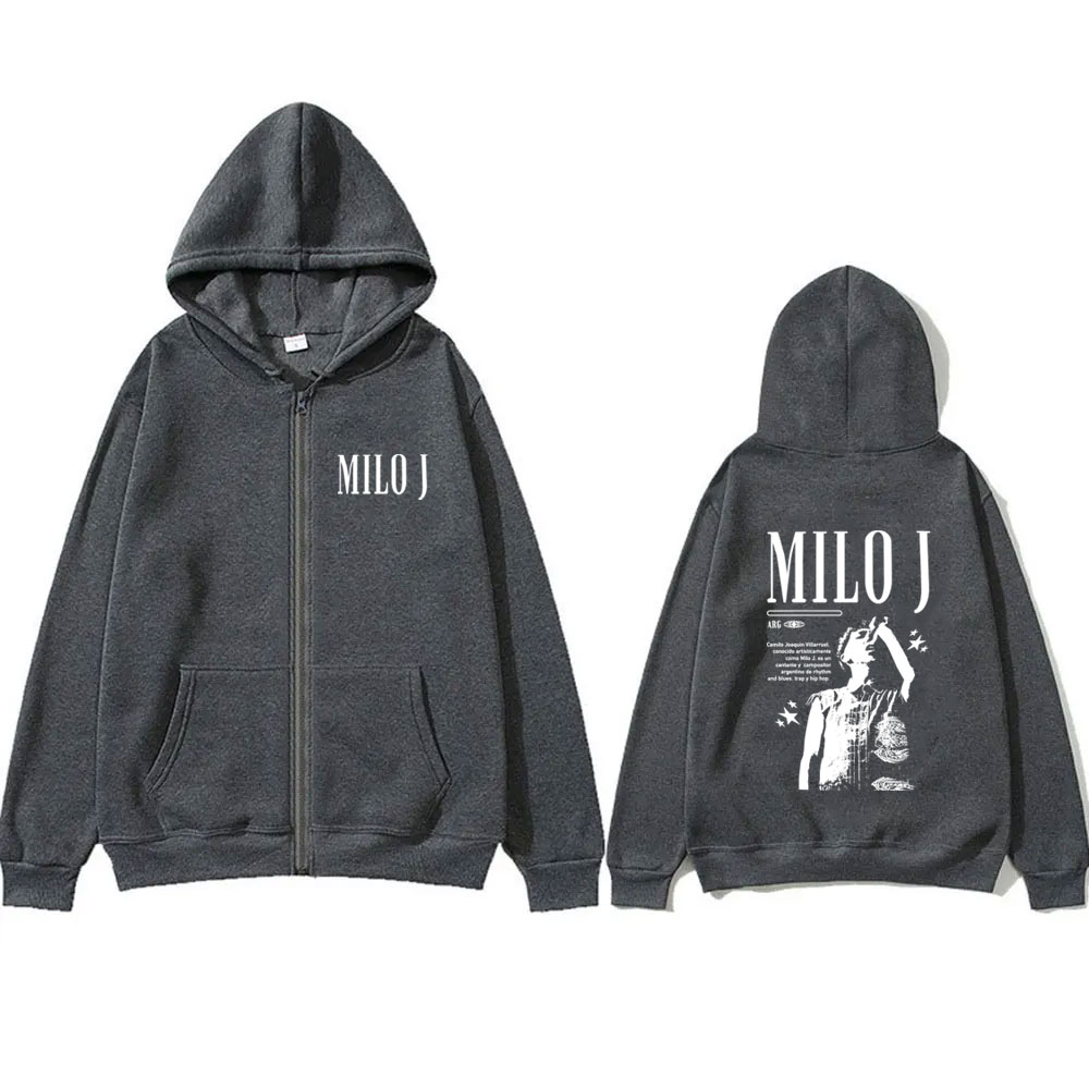 래퍼 마일로 J 그래픽 지퍼 후드티 남녀 힙합 패션 팝 - Vintage Fashion Pop Up 리뷰 및 가격