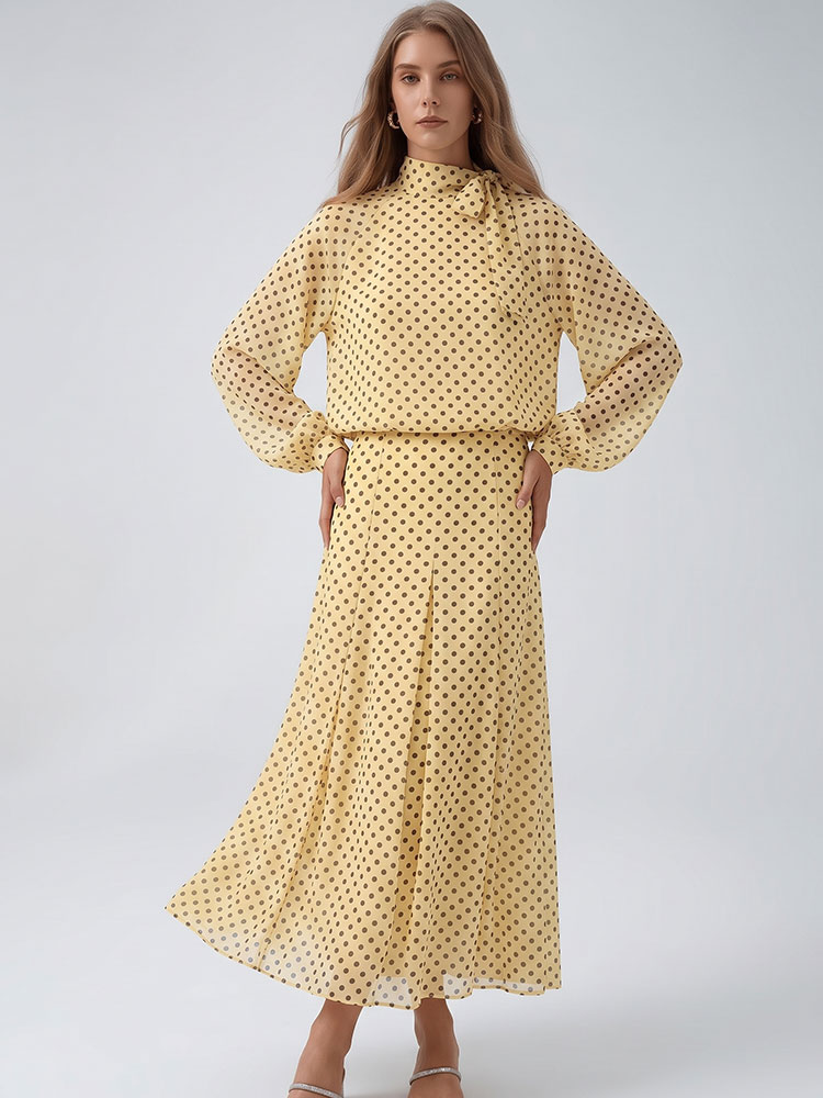 HH 빈티지 여성용 폴카 도트 수트 버블 슬리브 셔츠  - Vintage Fashion Pieces 리뷰 및 가격