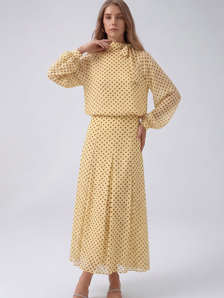 HH 빈티지 여성용 폴카 도트 수트 버블 슬리브 셔츠  - Vintage Fashion Pieces 리뷰 및 가격