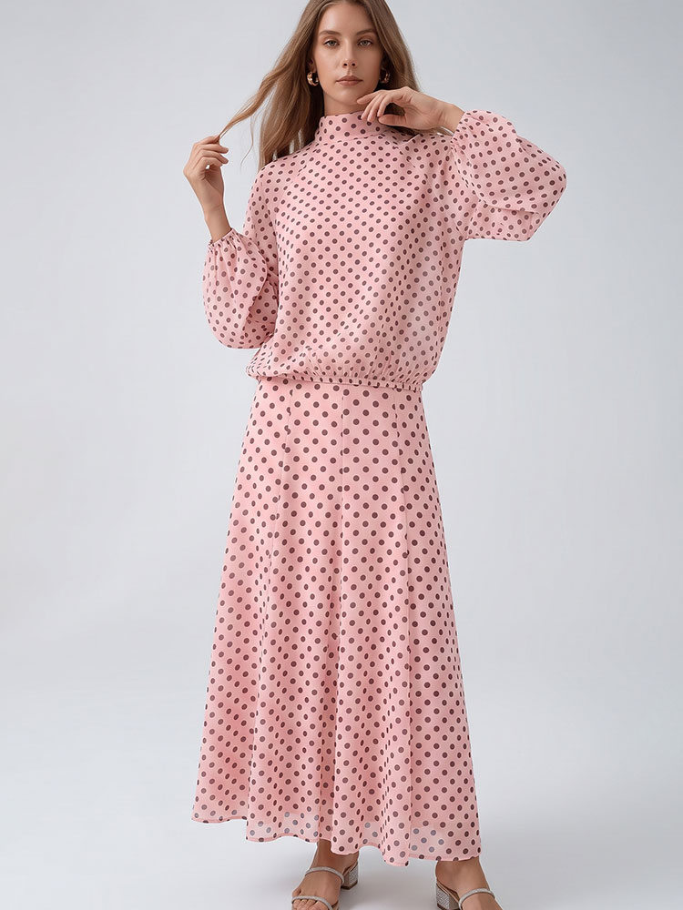 HH 빈티지 여성용 폴카 도트 수트 버블 슬리브 셔츠  - Vintage Fashion Pieces 리뷰 및 가격