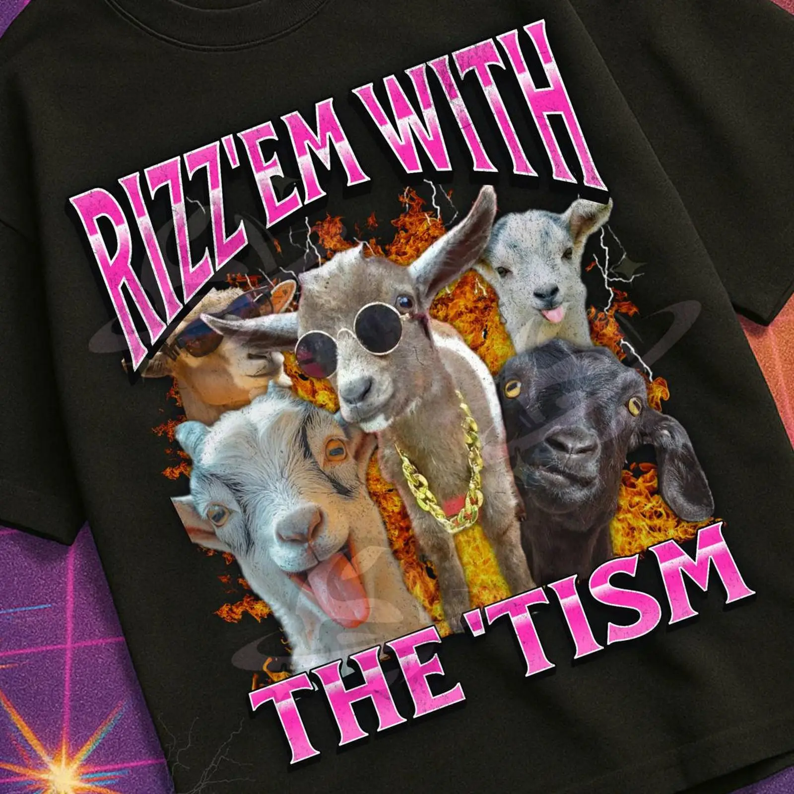 Rizz 'Em With The 'Tism Funny  - Vintage Fashion Gen Z 리뷰 및 가격