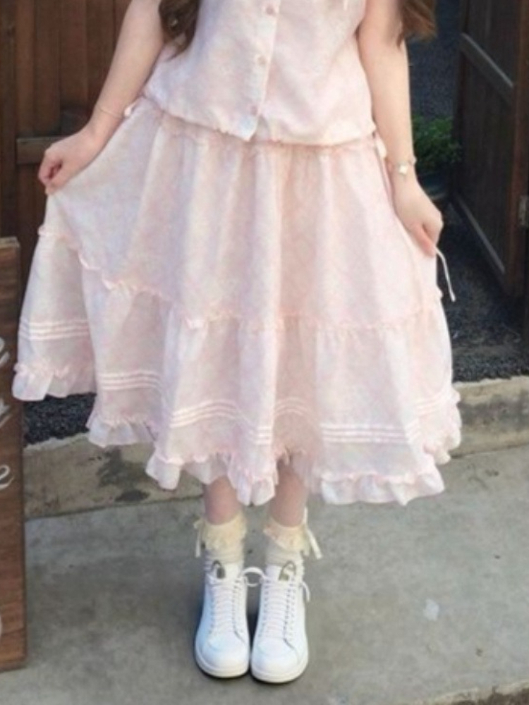 일본 빈티지 스타일 스윗 보우 피터팬 칼라 탑 + 러플 - Vintage Fashion Outfit 리뷰 및 가격