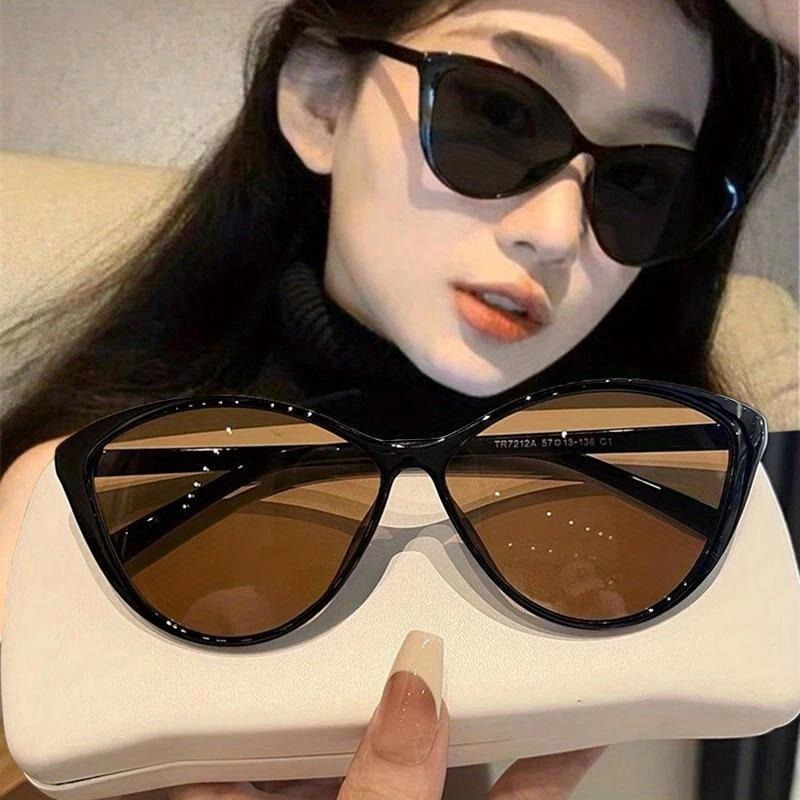 1Pc 레트로 프레임 고양이 눈 선글라스 여성 트렌디  - Vintage Fashion Pieces 리뷰 및 가격